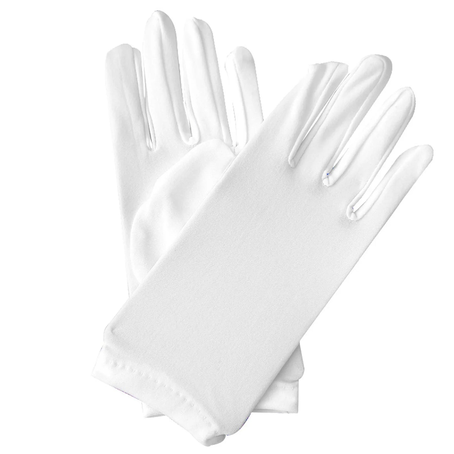 Woman Gloves Work Gloves Milk Silk Gloves Solid Color Non-Slip Household Gloves Breathable Serving Waiters Mittens