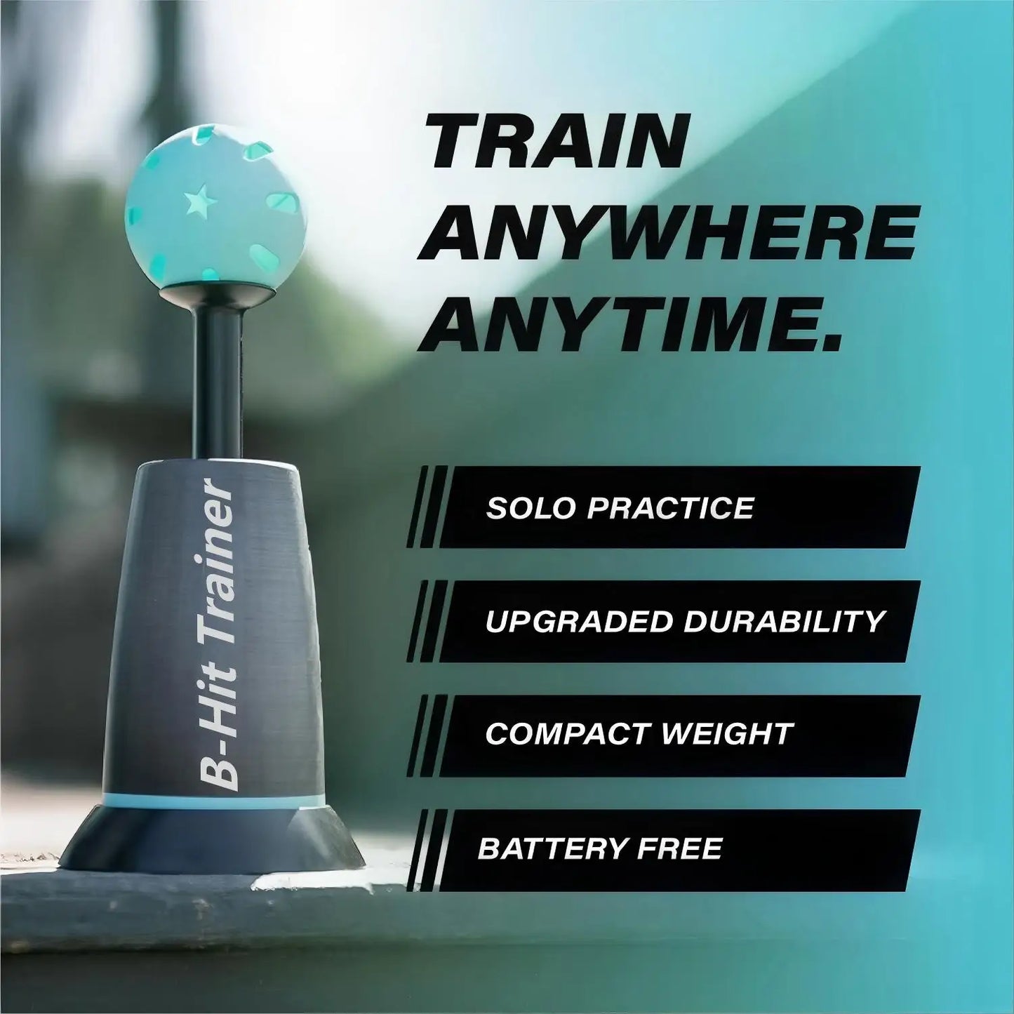 Baseball Batting Trainer Automatic Pitching Machine Portable Hitting Practice Equipment for Outdoor Sports Training