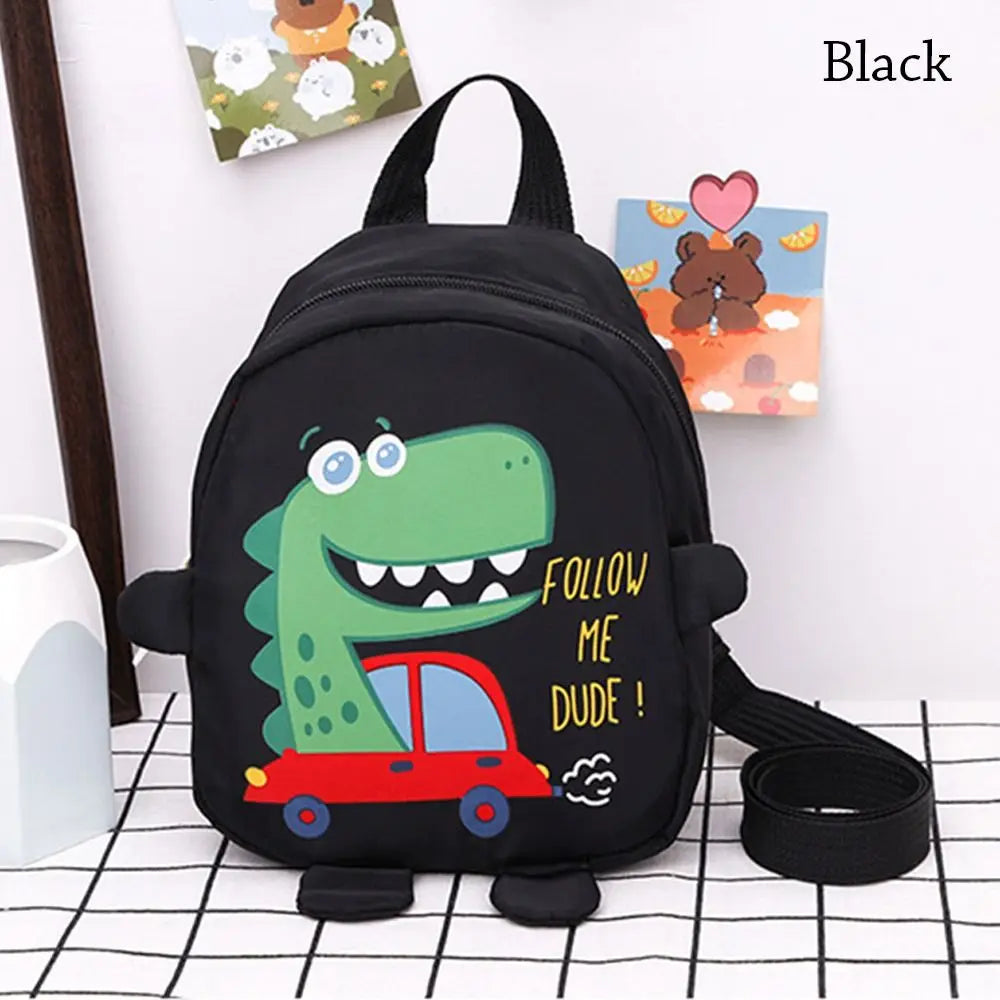 Boys Girls Cute Cartoon Dinosaur Toddler Rucksack Kindergarten Schoolbag Anti-lost Backpacks School Bags