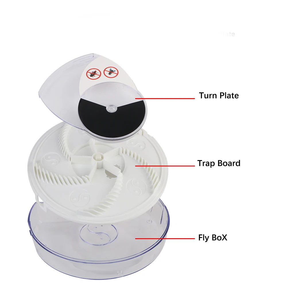 USB Indoor Outdoor Fly Trap Insect Pest Catcher Automatic Flycatcher Pest Reject Control Repeller Electric Pest Killer
