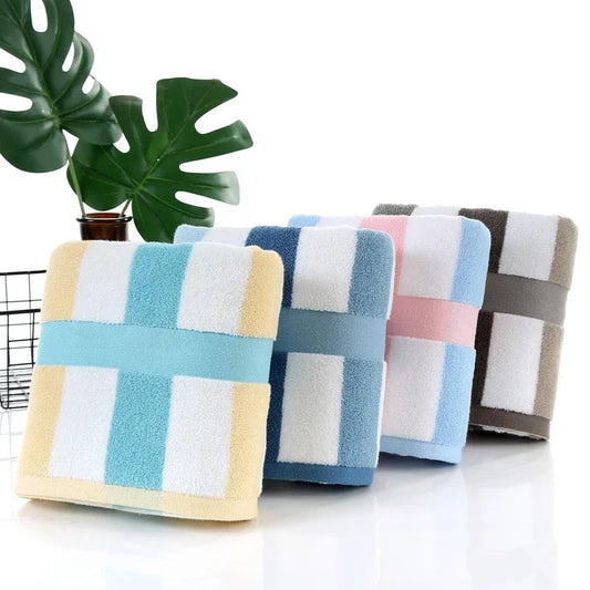 Turkish Cotton Natural Ultra Absorbent Eco - Friendly Bath Towels, Beach Towel, Bathroom Sets for Home Luxury Hotel Spa