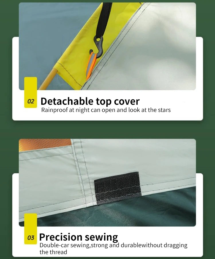 Instant Tent,Instant Pop Up Tents,Easy and Quick Setup Camping Tent,Windproof Waterproof with Rainfly for Outdoor Camping/Hiking