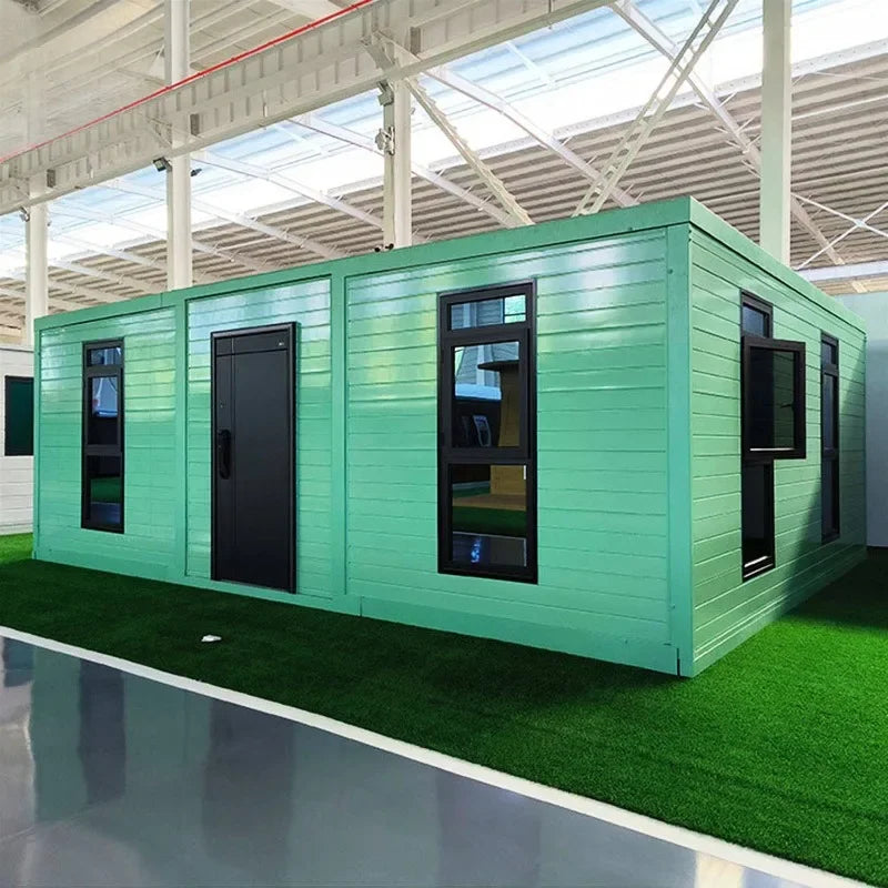 Customized Foldable Container House: Modular Living Spaces, Mobile Homes, And Portable Office Cabins Hot