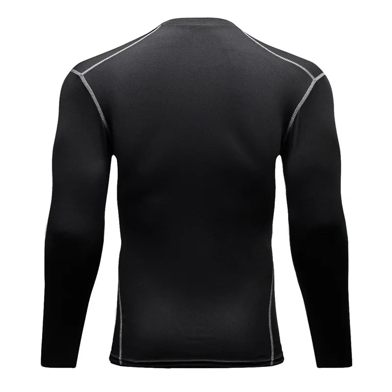 Thermal Underwear For Men T-shirts Camiseta Termica Sport Thermo Shirt Quick Dry Compressed Underwear Clothes Men Bielizna