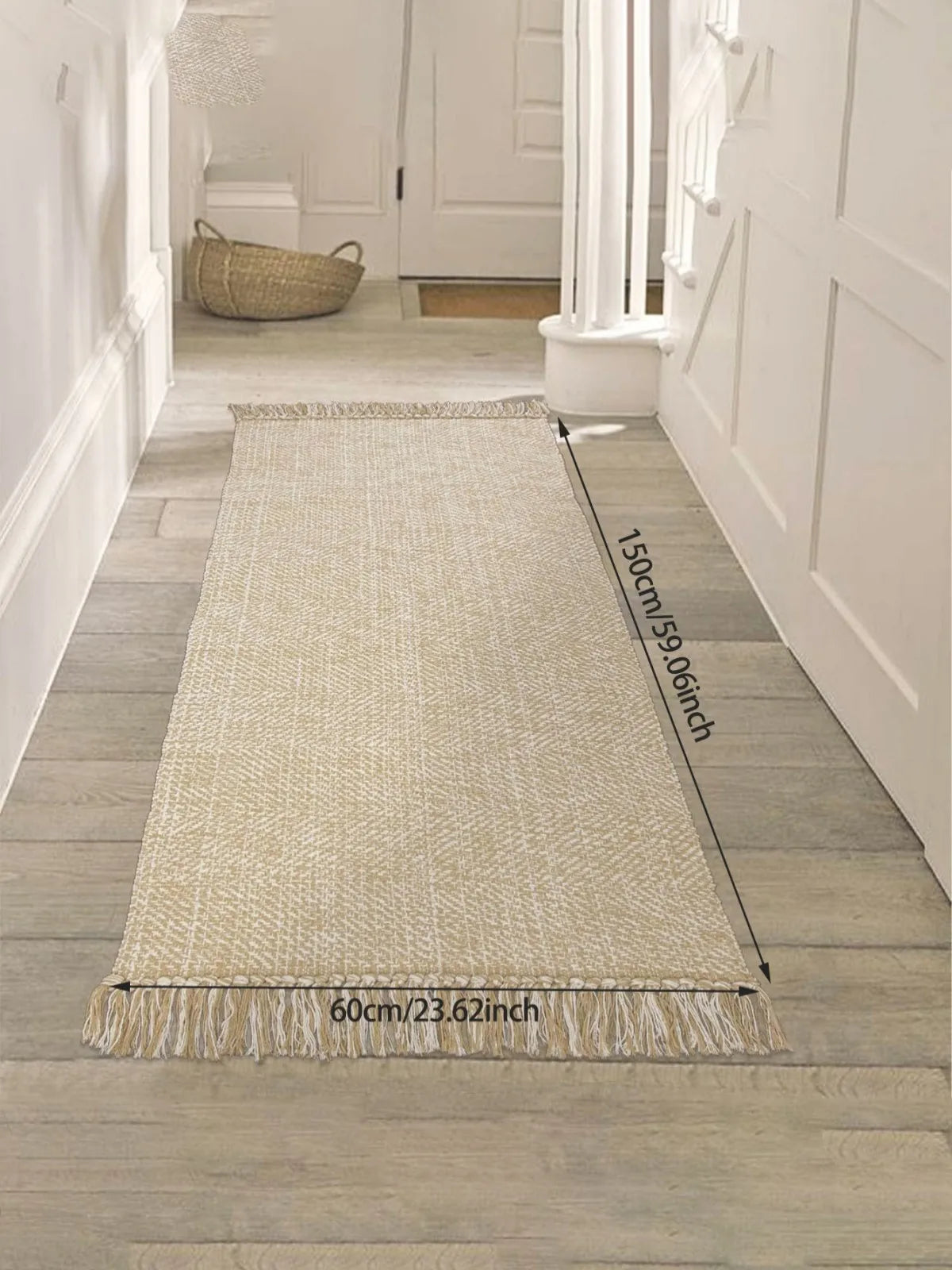 Cotton Linen Weave Carpet for Living Room Bedroom Kitchen Area Rugs Floor Mat Water Absorbent Bathroom Carpets Doormat