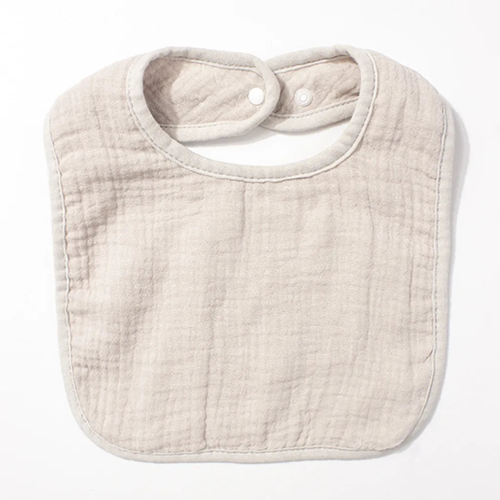 Mother and Baby Category A Children's Saliva Towel, Baby Cotton Gauze Absorbent Bib, Infant Anti-Spill Feeding Essential