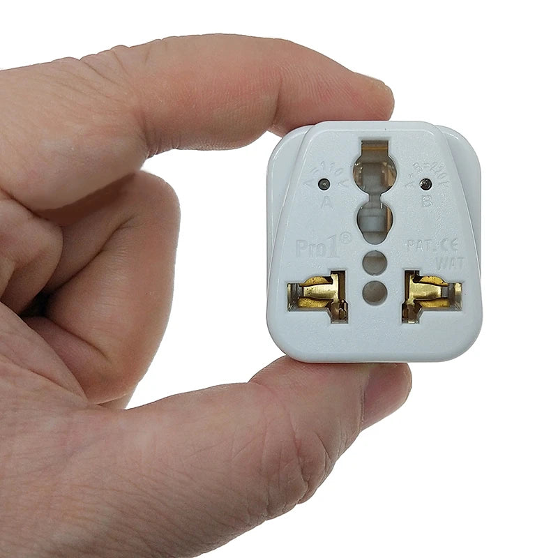 Travel Adapter US AU UK EU Japan Mulit Plug Socket With Voltage Indicator WONPRO-WAT World Smallest