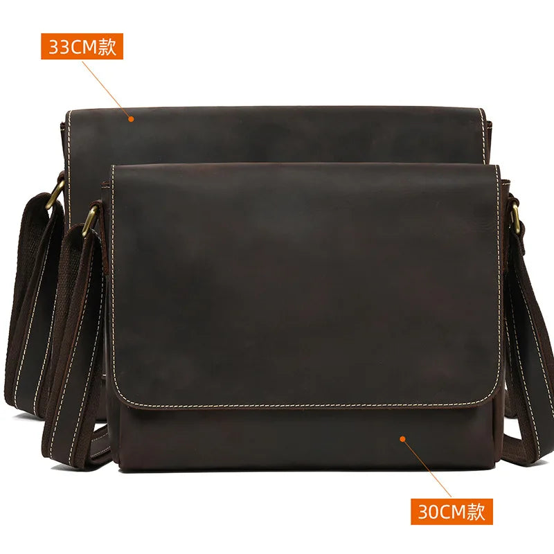 Genuine Leather Man Shoulder Bags Cow Skin Mens Casual Crossbody Bag Messenger Bag cross shoulder bag men leather