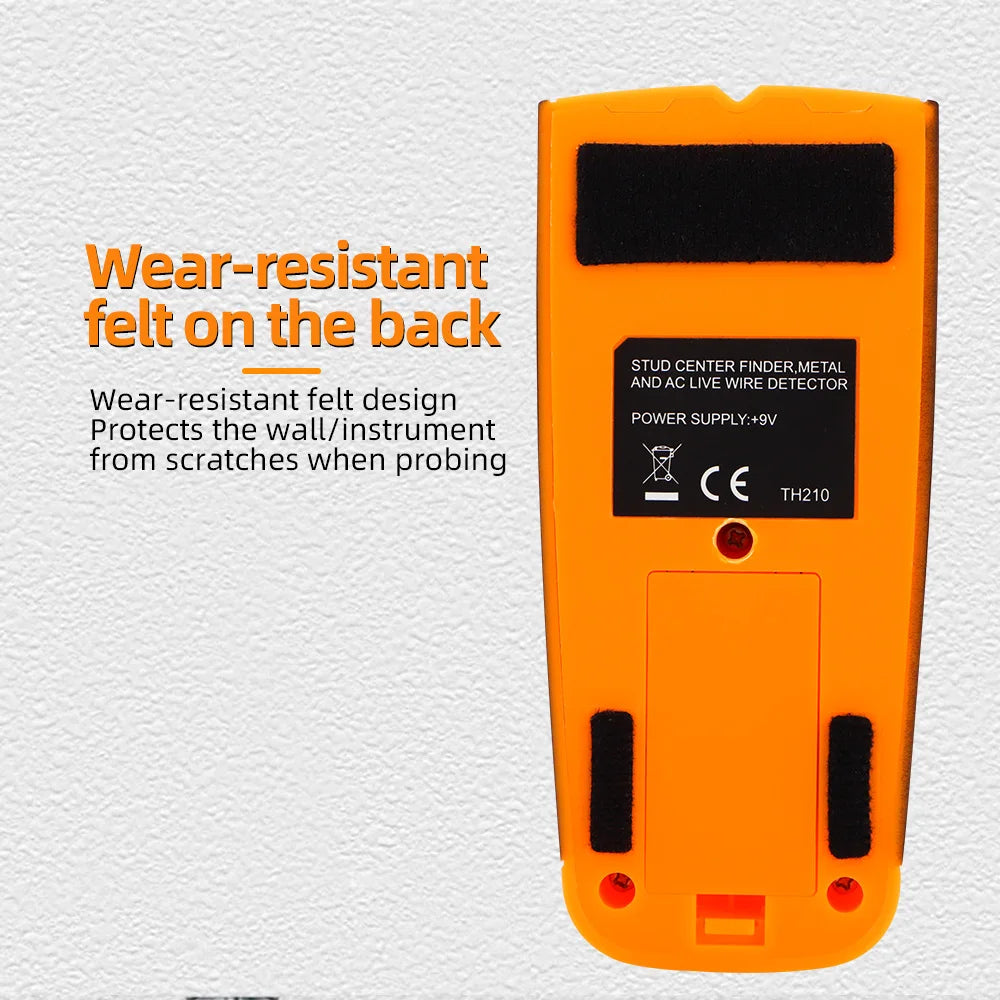 3 in 1 Wall Metal Detector Depth Professional Find Metal Wood Studs AC Voltage Live Wire Detect Wall Scanner Electric Box Finder