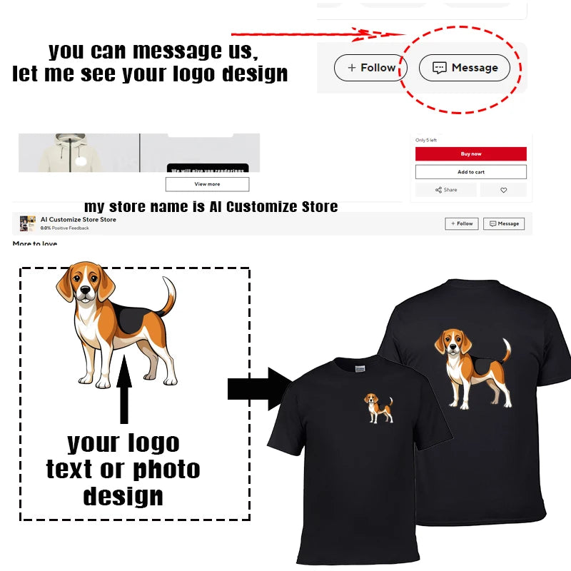 Men's T-shirt 100% cotton Your OWN Design t-shirt man Brand Logo/Picture Custom DIY print o-neck t-shirt male tops