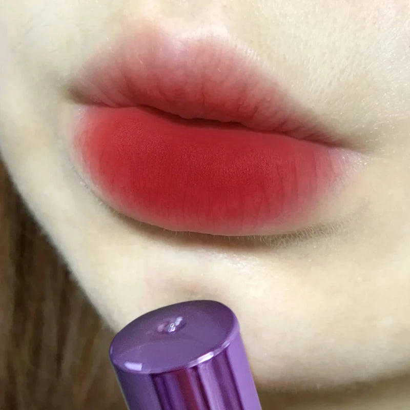 6 Colors Sexy Red Liquid Lipstick Moisturizing Lip Glaze Tint Long Lasting Matte Lip Mud Waterproof Velvet Lipstick Lips Makeup