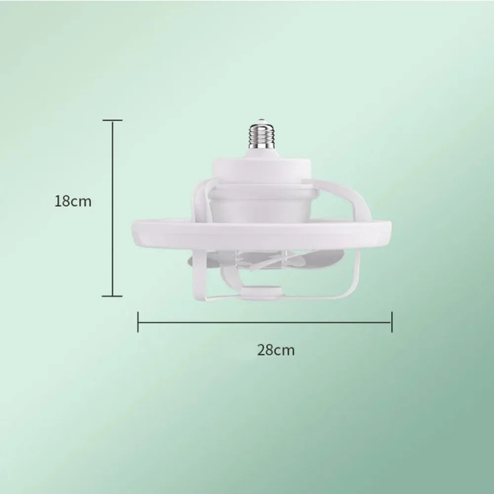 JOYINLED Fan Ceiling Light Fan Light Ceiling Fan with Lamp Remote Control, Quiet, Dimmable 360 Degrees for Living Room Bedroom