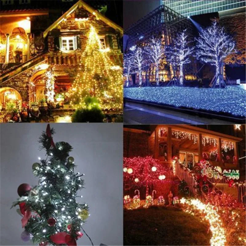 LED Strip 10M 100LEDs Christmas Lights Led Strip Lights Festoon Fairy Lights Garden Light Party Holiday Christmas Decoration