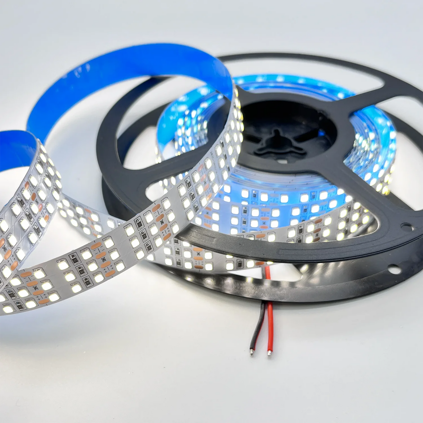 Three Rows LED Strip Light DC12V/24V 2835 SMD 360LEDs High Brightness LED Ribbon Project Lighting Strips 3000K/4000K/6000K