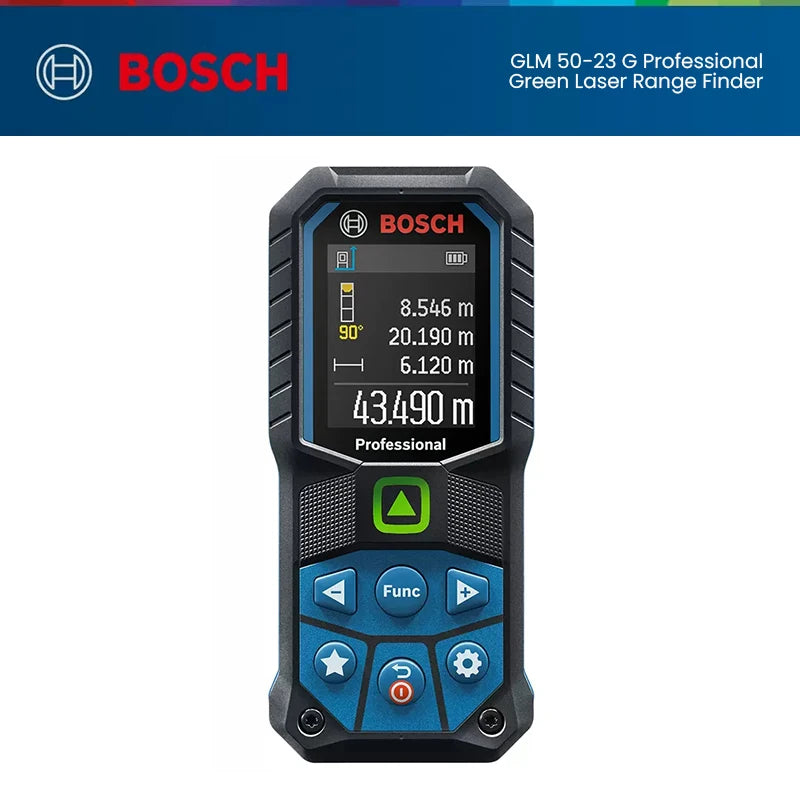 Bosch Laser Tape Measure Professional Distance Meter Optical Rangefinder Accurate 30-50m Surveying Equipment