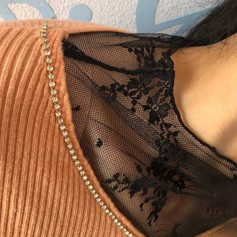Summer Women Lace Floral Embroidery Blouses  Ladies Tops Sexy Mesh Blouses Transparent Elegant Long Sleeves See-through Shirt