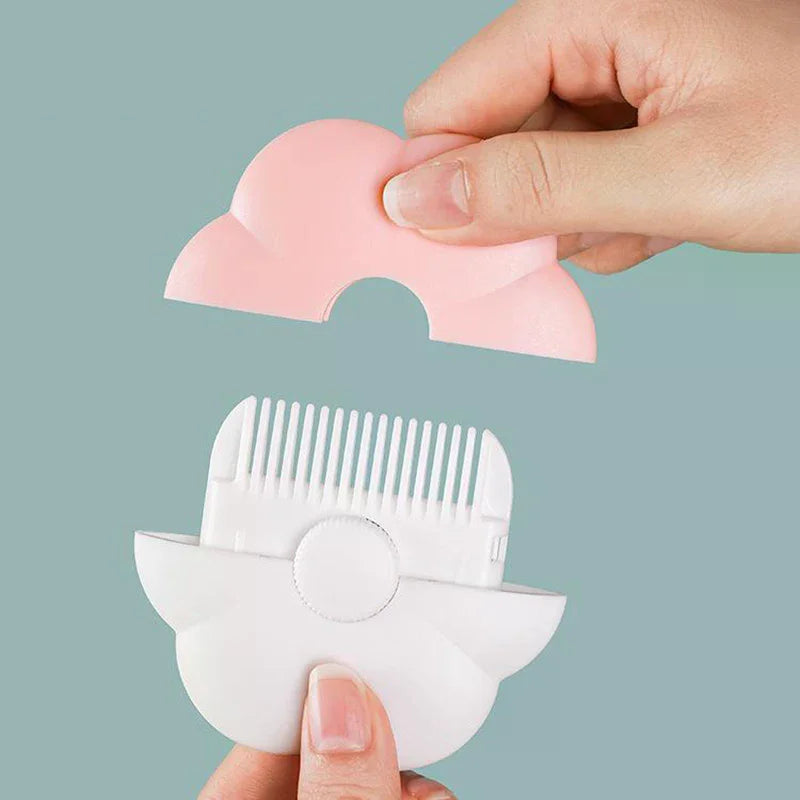 Hair Cutting Trimmer Combs 2 In 1 Double Sided Manual Bangs Cutter Shaving Remover Thinning Beauty Haircut Styling Accessory