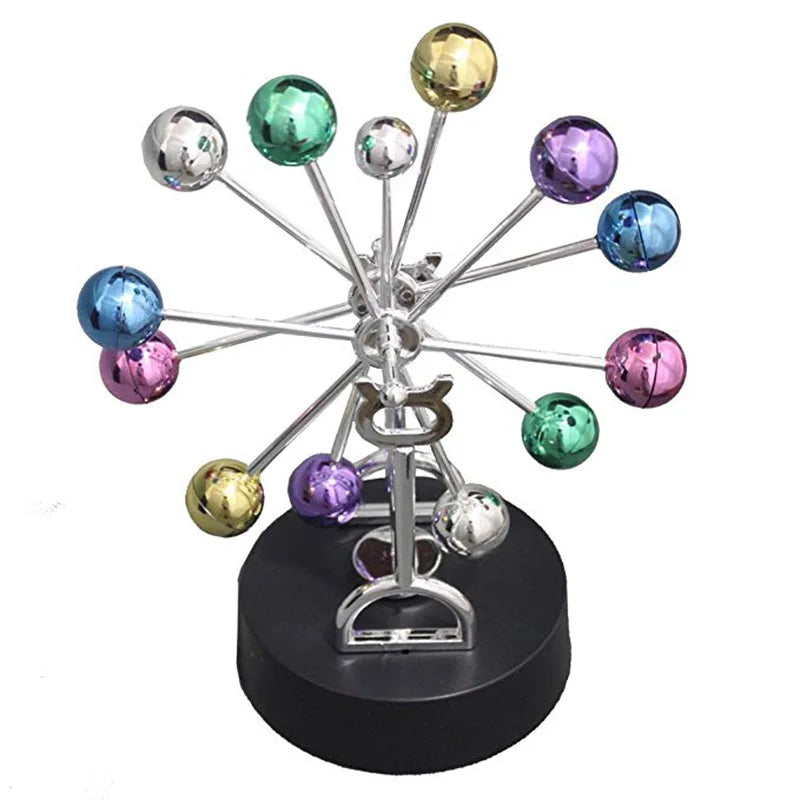 Cosmic Balance Magnetic Perpetual Motion Ferris Wheel Decoration Eternal Swivel Sphere Kinetic Desk Ornament Modern Decor totoro