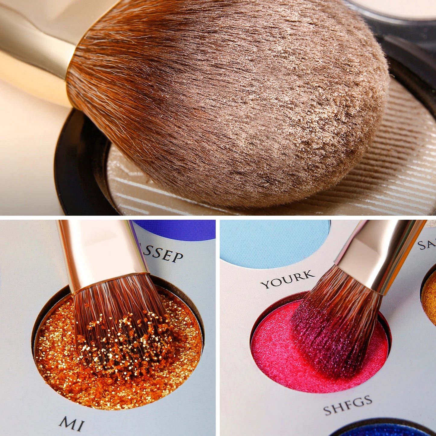 DUcare Professional Makeup Brushes Set Cosmetic Powder Eye Shadow Foundation Blush Blending Concealer Beauty Make Up Tool Brush