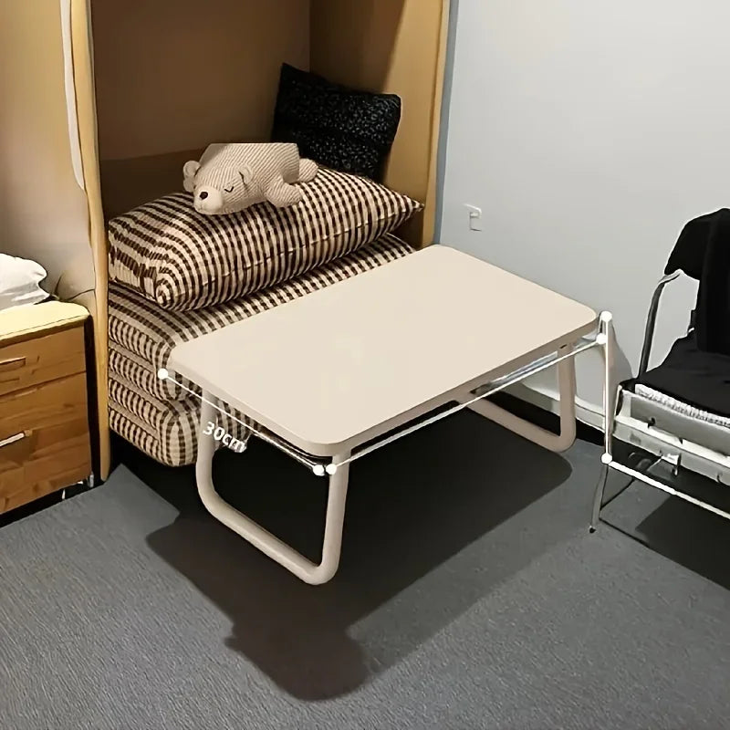 Multifunctional Folding Desk for Bed and Sofa, Portable Lap Study and Laptop Table with Stabilizing Legs, Versatile Workstation