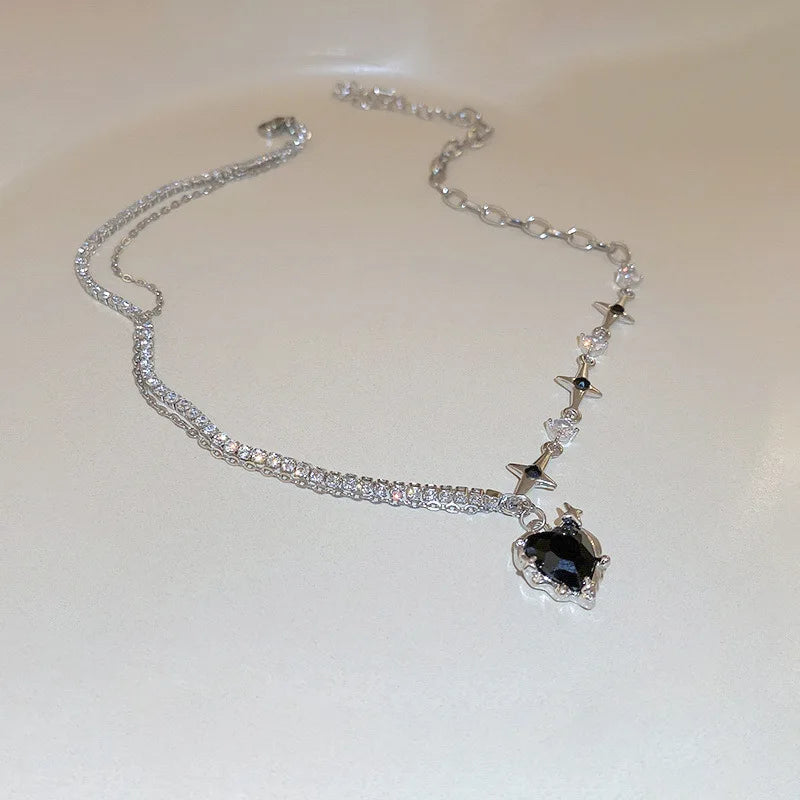 Necklace Chrome Women's Cute Personalized Luxury Classic Necklace For Wedding Party Valentine's Day