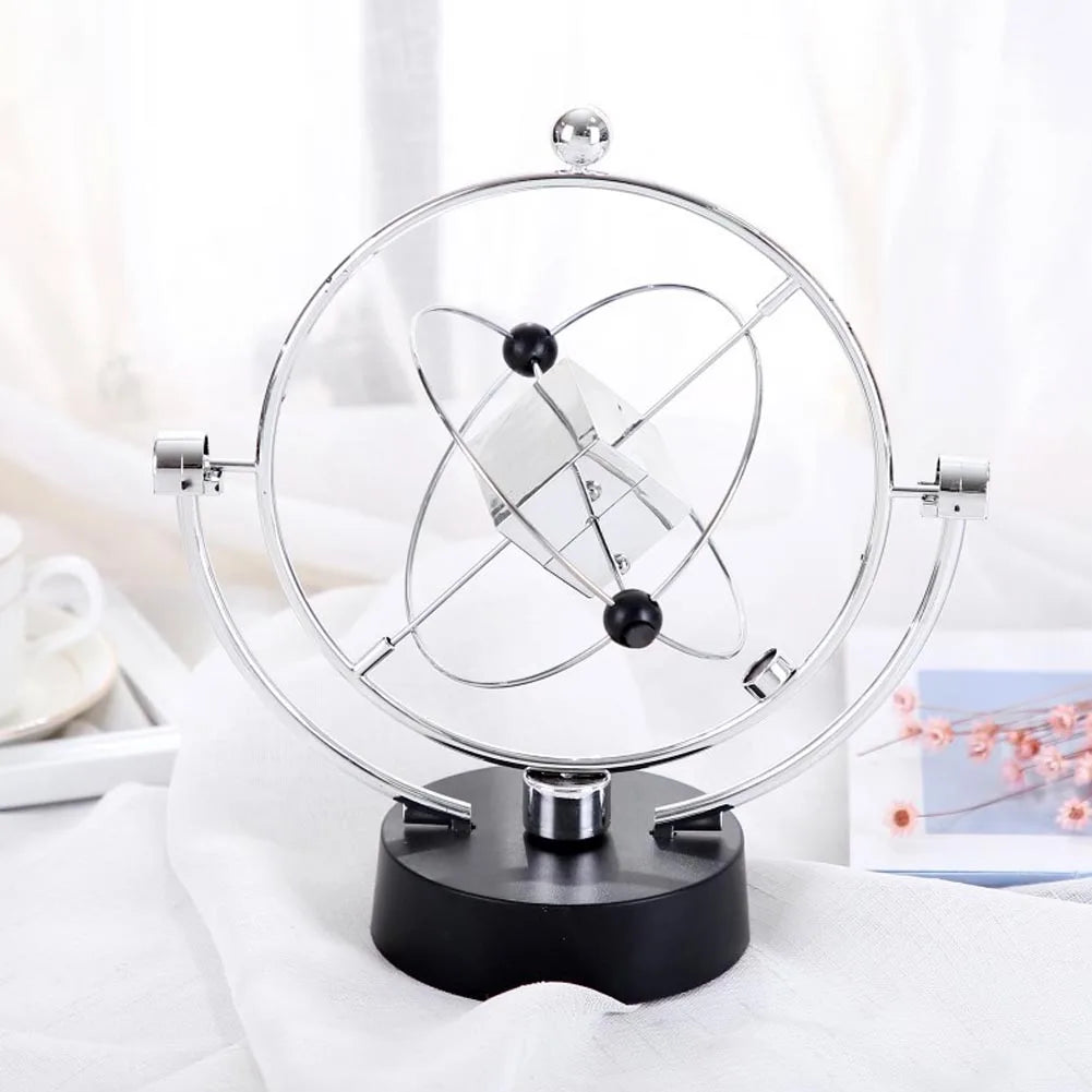 Newton Pendulum Ball Balance Ball Rotating Perpetual Motion Physical Science Pendulum Toy Physics Tumbler Craft Home Decoration