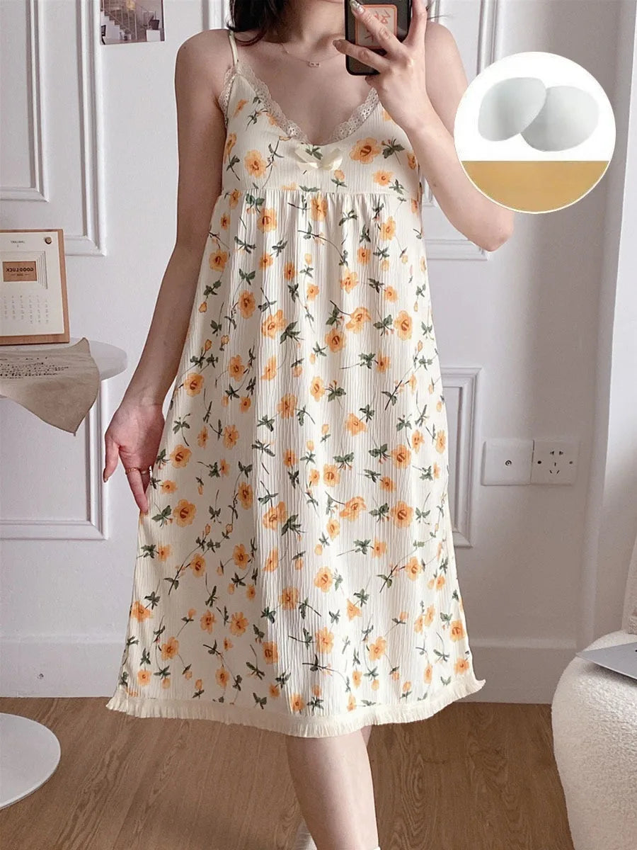 Lingerie for Women's Sleeping Women's Underwear Dress Night Dress Ladies Cute Pajamas Nightgown Ladies Hot Pyjamas Woman Nightie