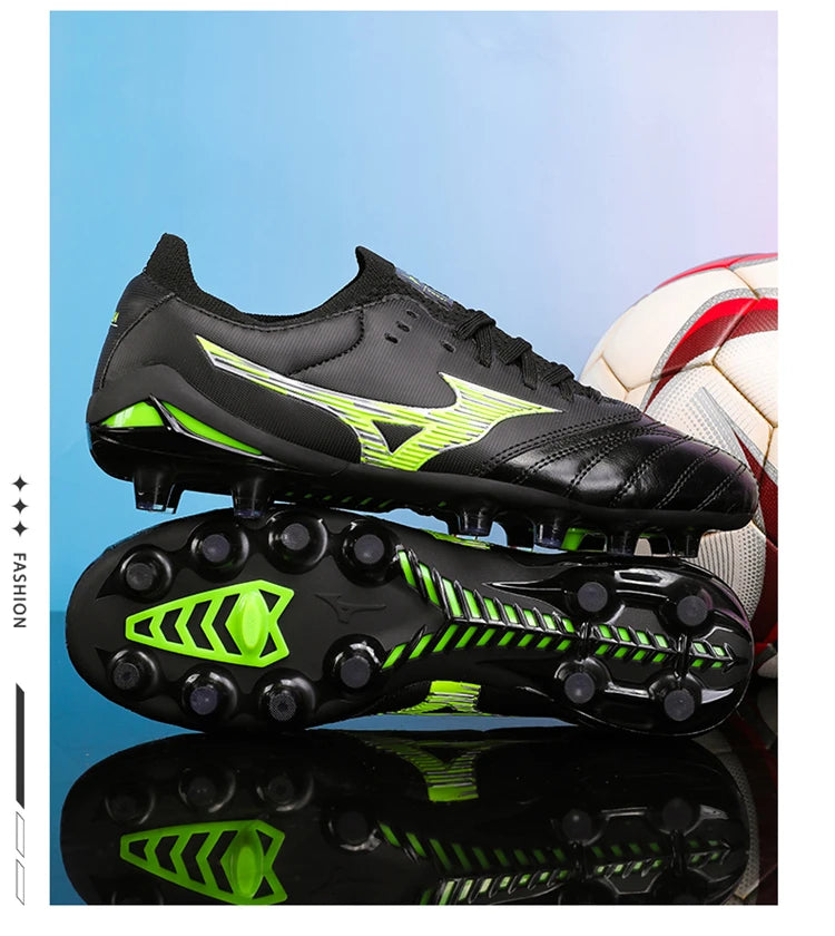 Soccer Shoes Men's Football Boots Grass Training Sports Society Soccer Cleats Non-slip Football Field Boot Crampons De Football