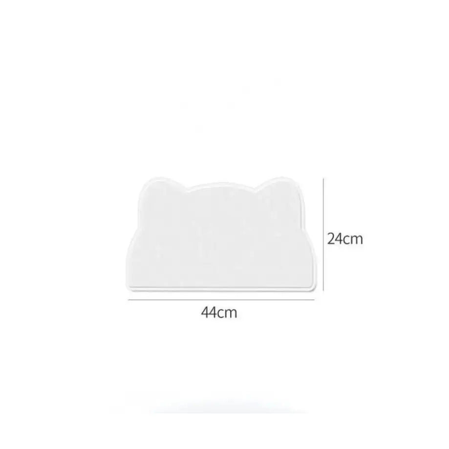 1 Pcs Anti Overflow Anti Slip Waterproof and Easy To Clean Pet Silicone Meal Mat Cat and Dog Mat Pet Meal Mat