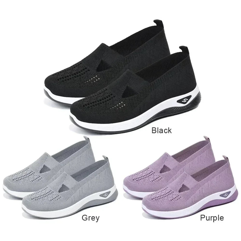 New Summer Women's Barefoot Walking Shoes - Mesh Breathable  Orthopedic  Non - Slip with Arch Support