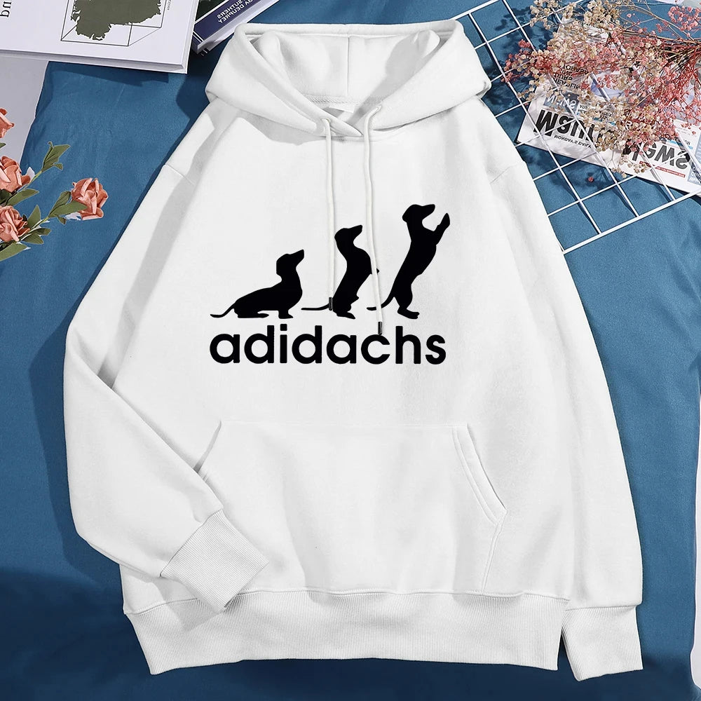 New Dachshund Dog Lover Printed Pullover Fashion Women Men Hoodies Dachshund Long Sleeve Casual Hooded Sweatshirt