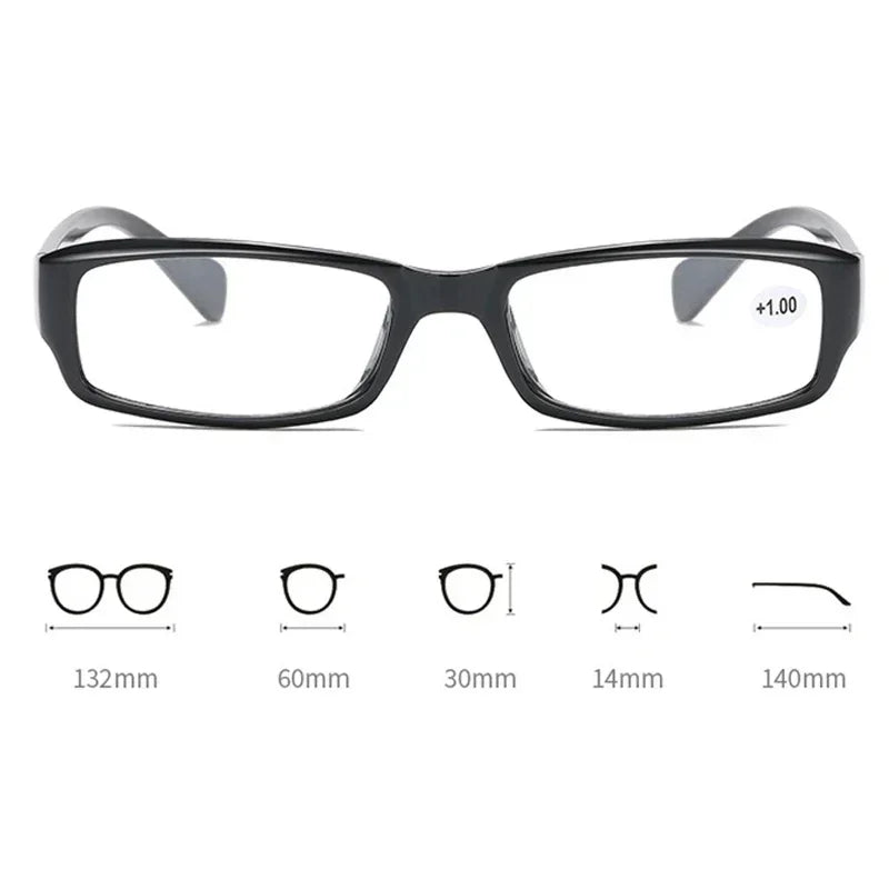 Reading Glasses Women Classic Resin Mens High-definition Presbyopic Glasses Diopter+1.00 1.5 2.0 2.5 3.0 3.5 4.0 Gafas 노안 돋보기
