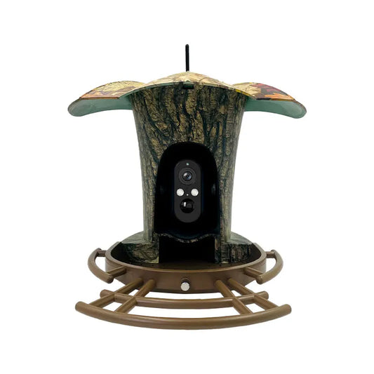 BF1 Smart Bird Feeding Camera 180° Wide Angle Lens 7m PIR Motion Sensor Support Solar Panel Power Supply Multi-color Option