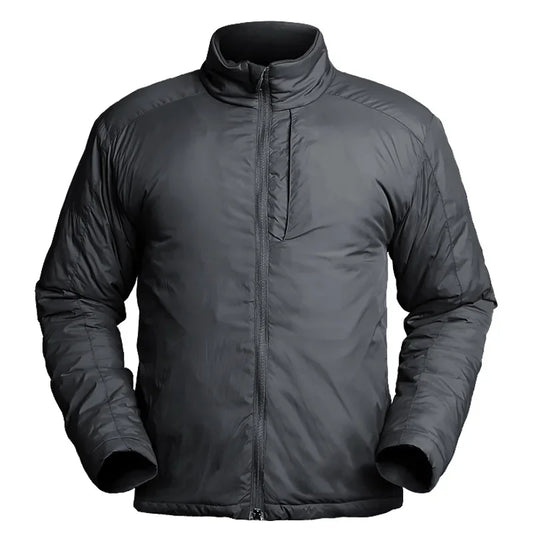 Winter Jackets Men Parkas Warm Lightweight Portable Outerwear Tactics Jacket Heat Reflective Windproof Hiking Coat Windbreaker