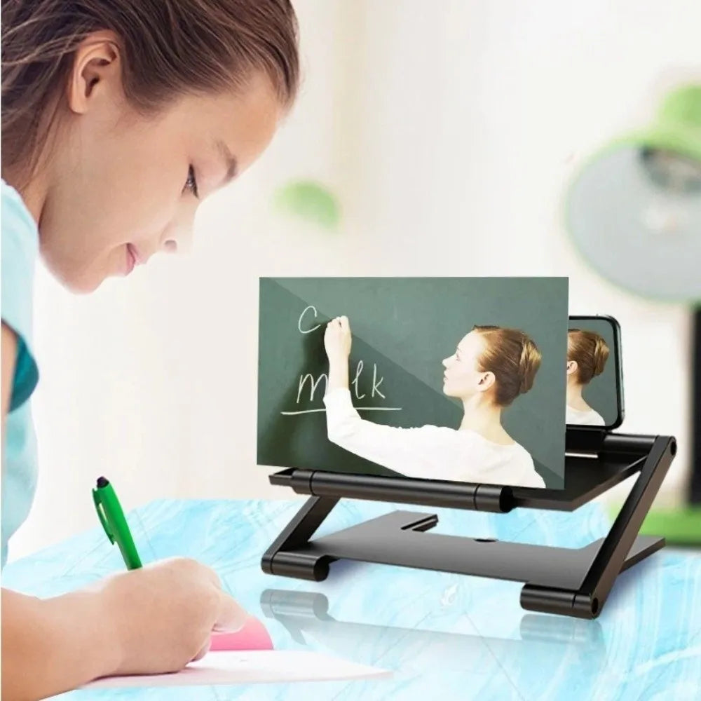 Folding Cell Phone Screen Amplifier HD Enlarged Screen Screen Enlarge Magnifier Multi functional Mobile Phone Magnifying Glass