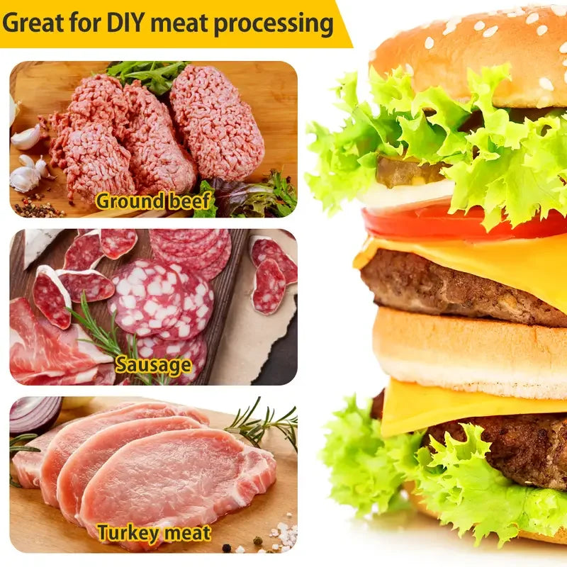 1PC Non-Stick Hamburger Patty Press,Cheeseburger Patty Maker Mold For Meat Beef Cheese Veggie,Burger Maker For Grill Griddle BBQ