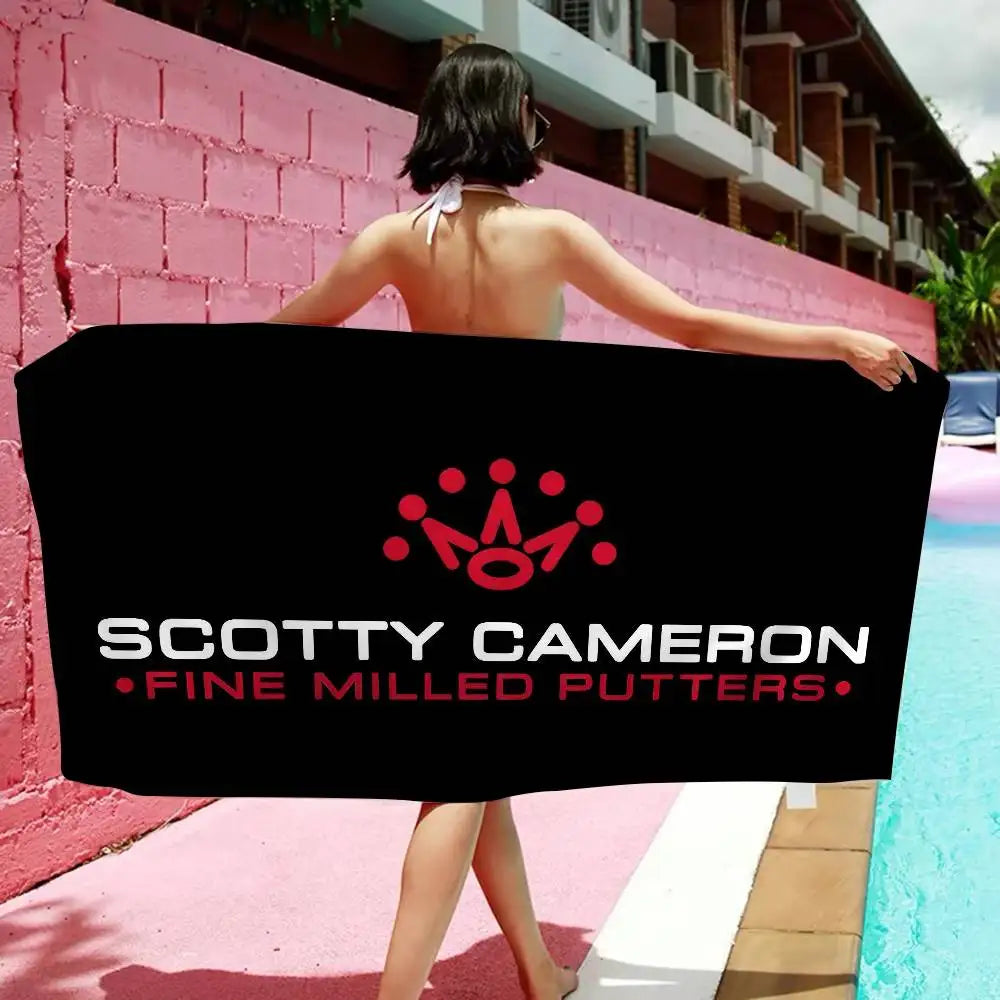 S-Scotty C-Camerons Bath Towel Microfiber Soft Water Absorbing Breathable For Girl Kids Decorative Cartoon Beach Towel