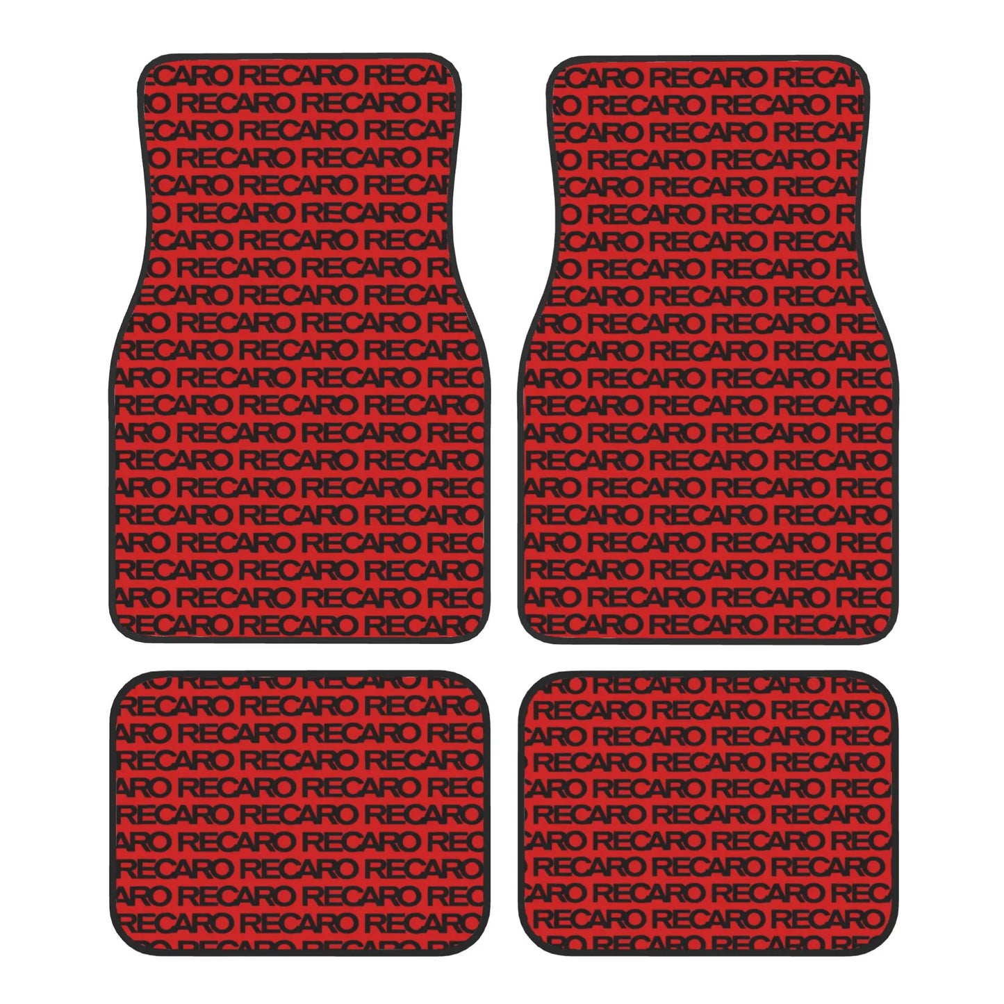 Crystal Velvet Car Floor Mats 4 Pcs Non-Slip Carpets Rugs Recaros  Universal Car Front Rear Carpets Foot Mats
