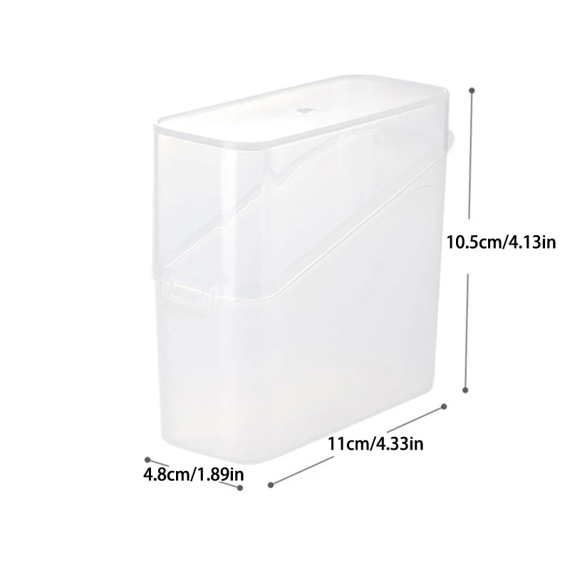 Cheese Keeper Case Airtight Food Storage Container With Lid Large Capacity Slice Cheese Holder Fridge Odor Transparent