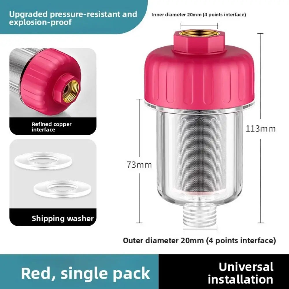 Durable Anti-scaling Water Heater Filter Purifier Output Universal Prefilter Pre-filter Purifier Filter Household Use