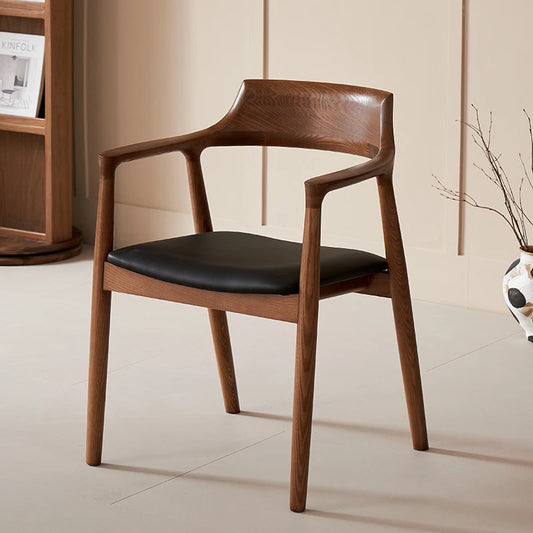 Arm Vanity Dining Cairh Nordic Salon Modern Ergonomic Dining Cairh Luxury Wood Pink Mesas De Restaurante Kitchen Furniture