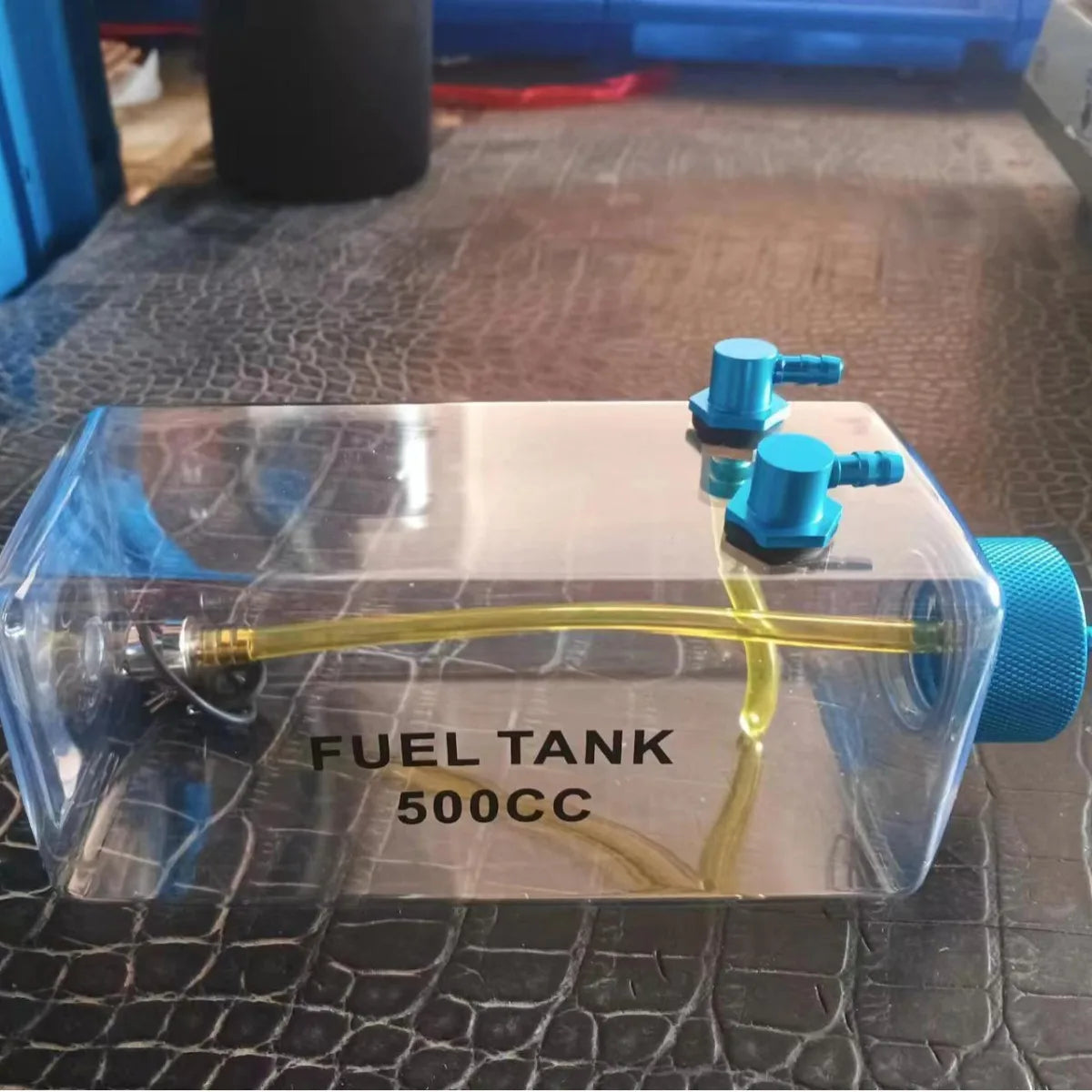 RC Transparent Oil/Gas Fuel Tank / Plastic Bottle 300/400/500/600 ml/cc for Gasoline and Nitro RC Model Airplane