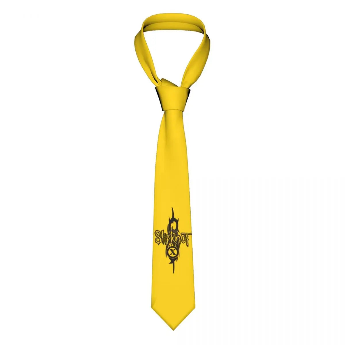 Slipknots Neckties Men's Customized Silk Heavy Metal Rock Music Gift Neck Tie for Office