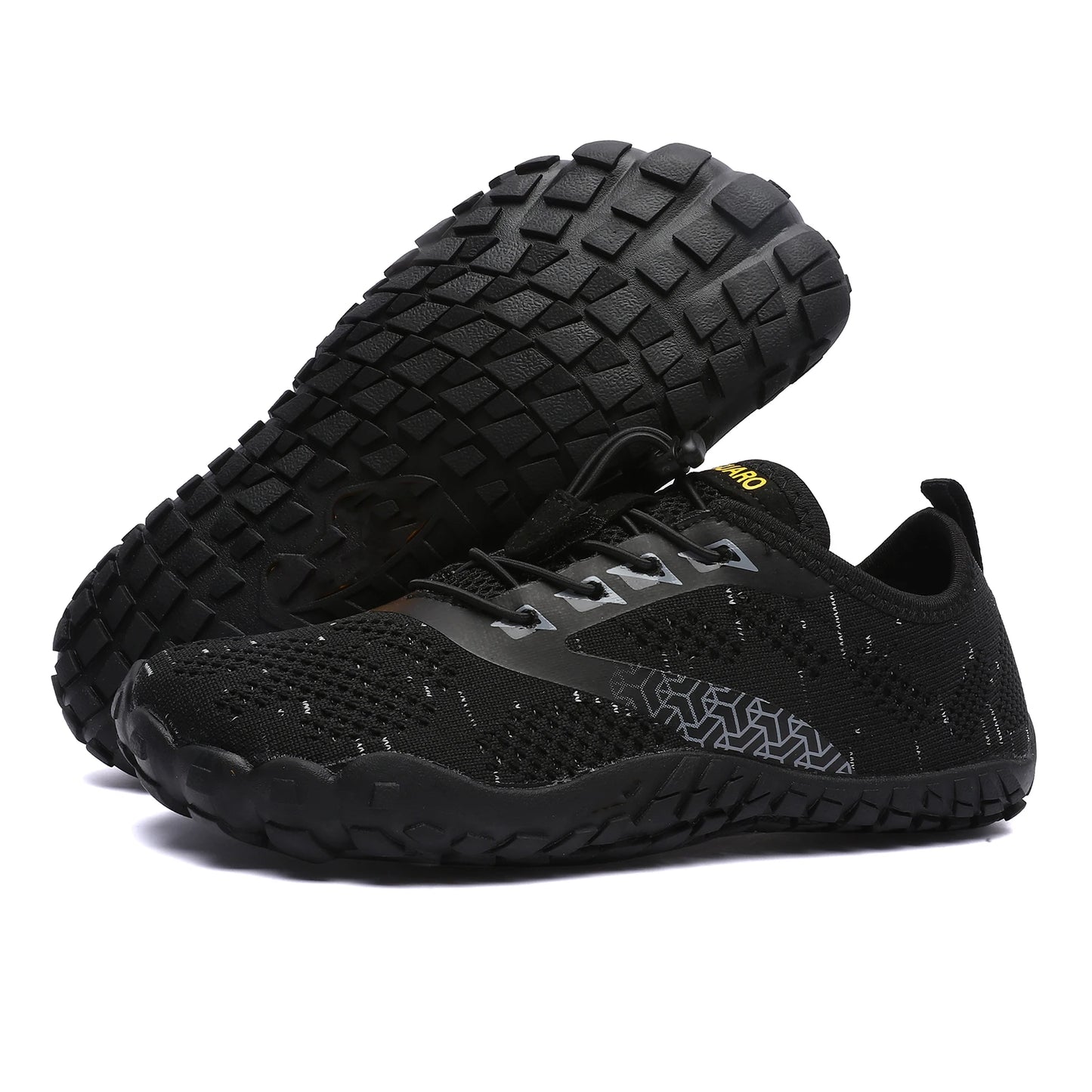 Wide Toe Zero Barefoot Shoes Mens Minimalist Water Shoes Breathable for Walking Rock Climbing Wrestling Trail Running Sneakers