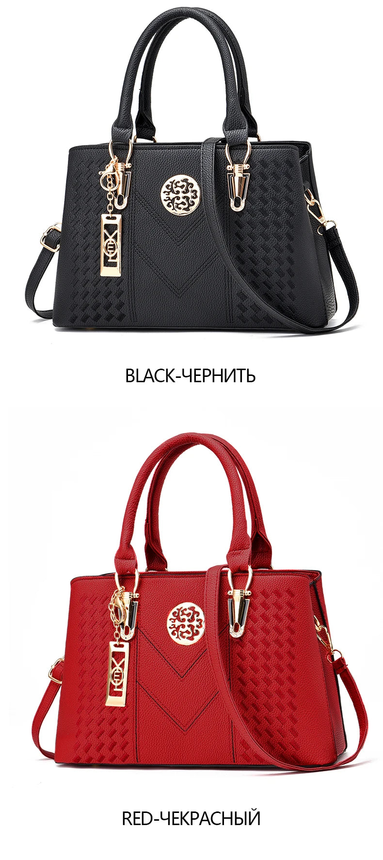 New Famous Designer Brand Bags Women Leather Handbags  Luxury Ladies Hand Bags Purse Fashion Shoulder Bags Gift