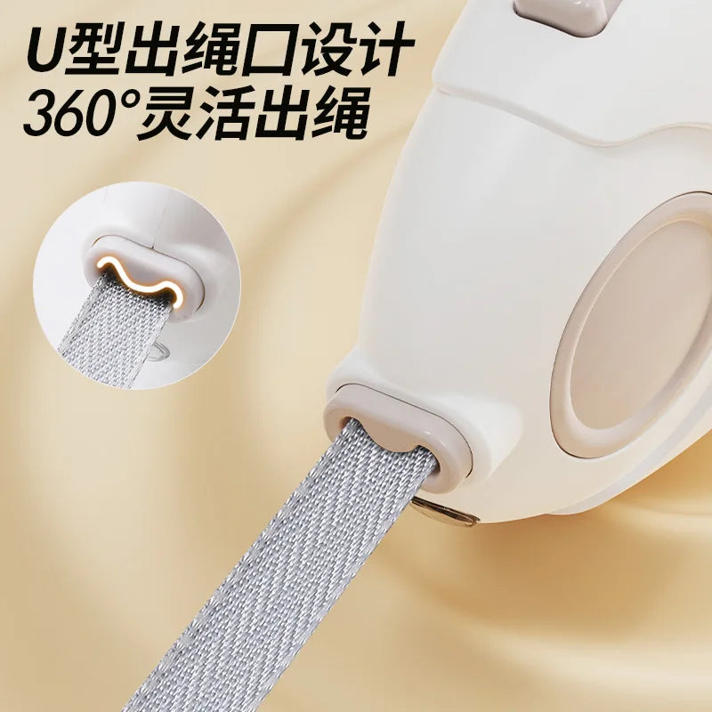 Pet Leash, Luminous Automatic Retractable Pet Supplies Leash