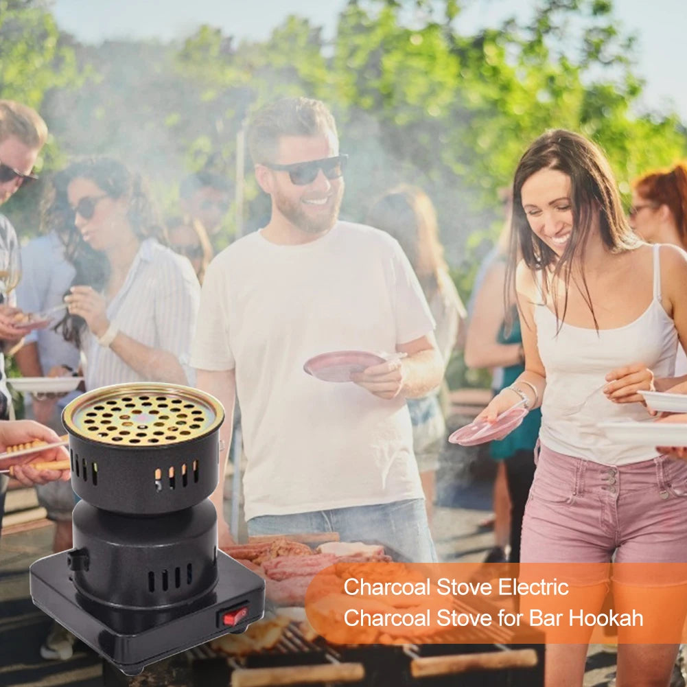220V 600W Hot Plate Cooking Coffee Heater Shisha Hookah Burner Electric Stove Shisha Hookah Charcoal Burner for bar KTV EU Plug