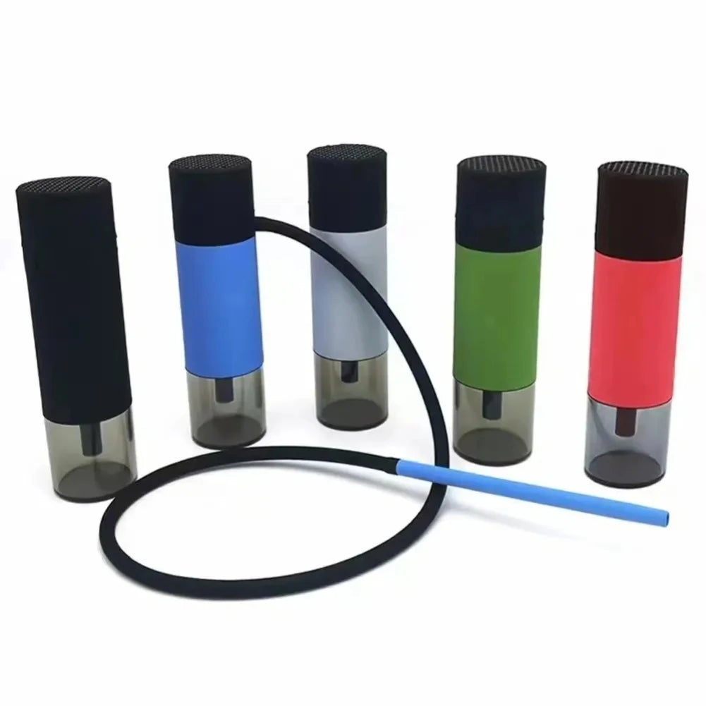 Arabic Portable Cup Hookah Car Shisha Set Indoor Outdoor with Protective Cover Small Narguile Chicha Soft Touch Hookah Gift