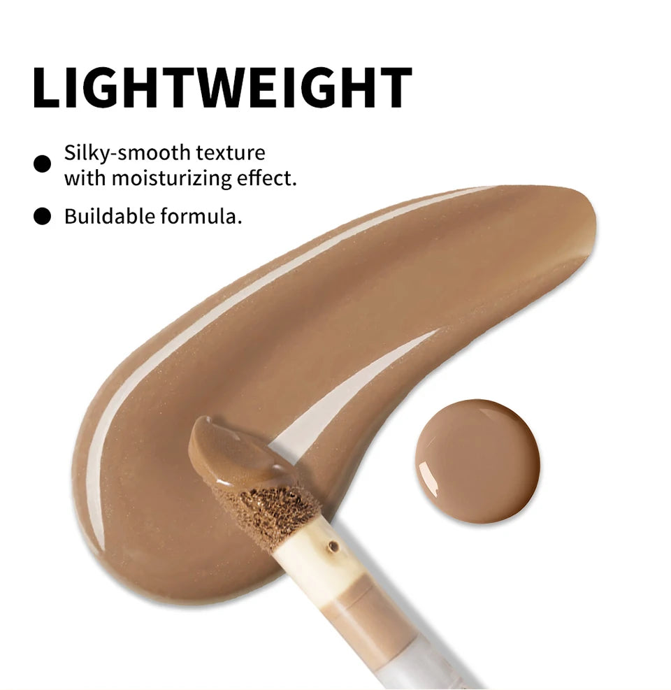 Lakerain Contouring Shaping Serum Long Lasting Nature Bronzing Foundation Deep Moisturizing Brighten Facial Contouring Concealer