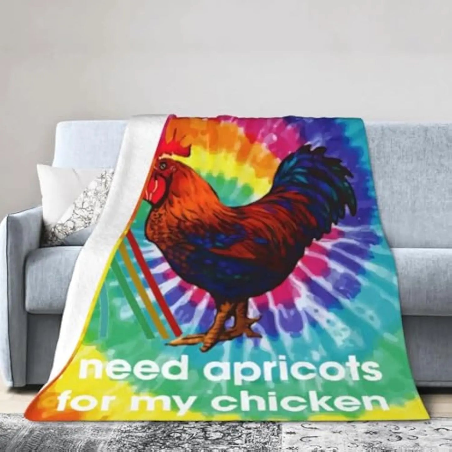 Flannel Arc Raiders Don't Shoot! Arc Stripes Throw Blanket- Ultra Soft Lightweight for Bed, Sofa, Travel & Camping